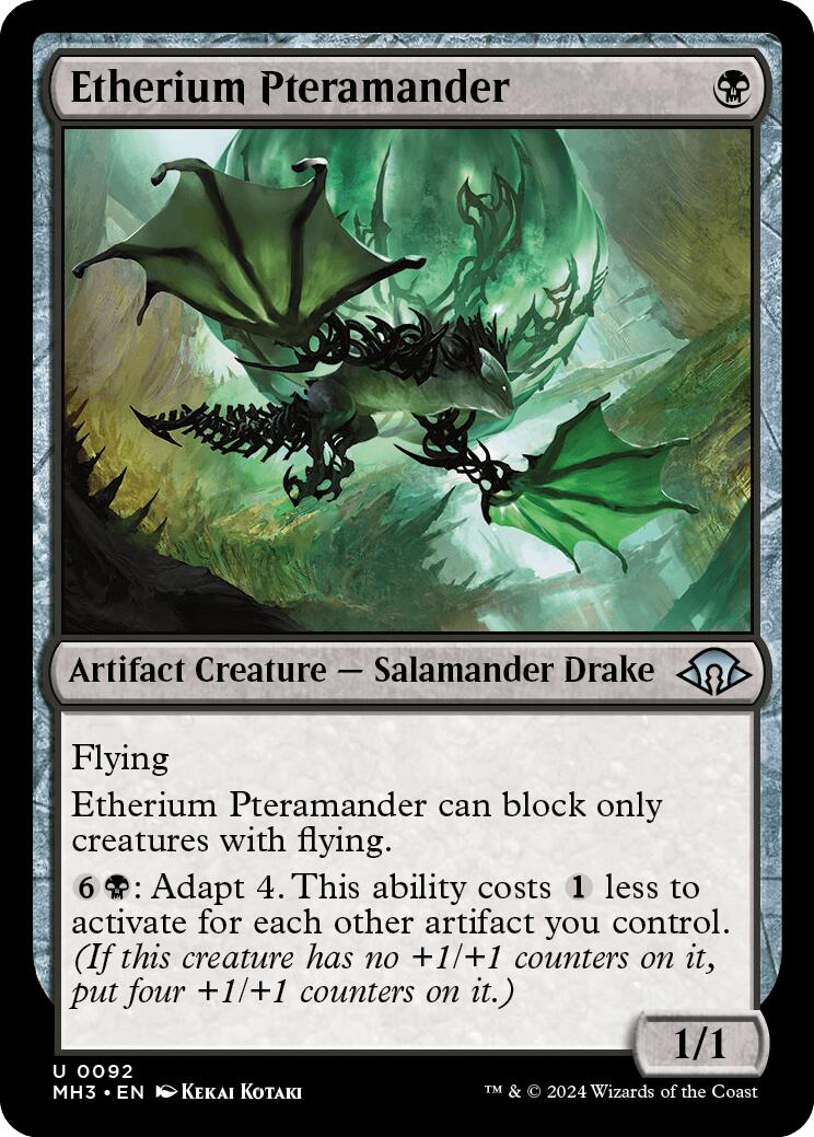 Etherium Pteramander [Modern Horizons 3] | Game Master's Emporium (The New GME)