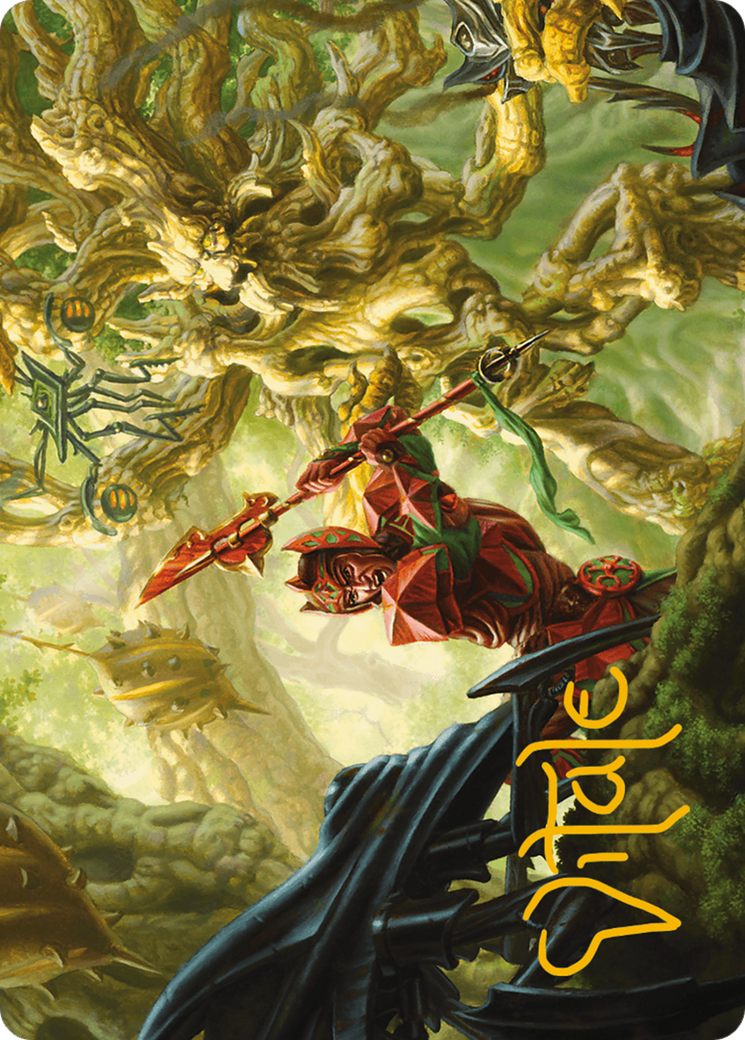 Collective Resistance Art Card (Gold-Stamped Signature) [Modern Horizons 3 Art Series] | Game Master's Emporium (The New GME)