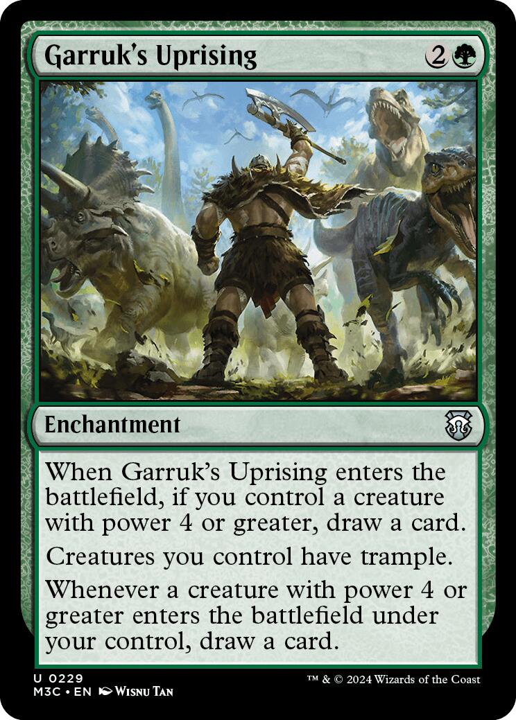 Garruk's Uprising [Modern Horizons 3 Commander] | Game Master's Emporium (The New GME)