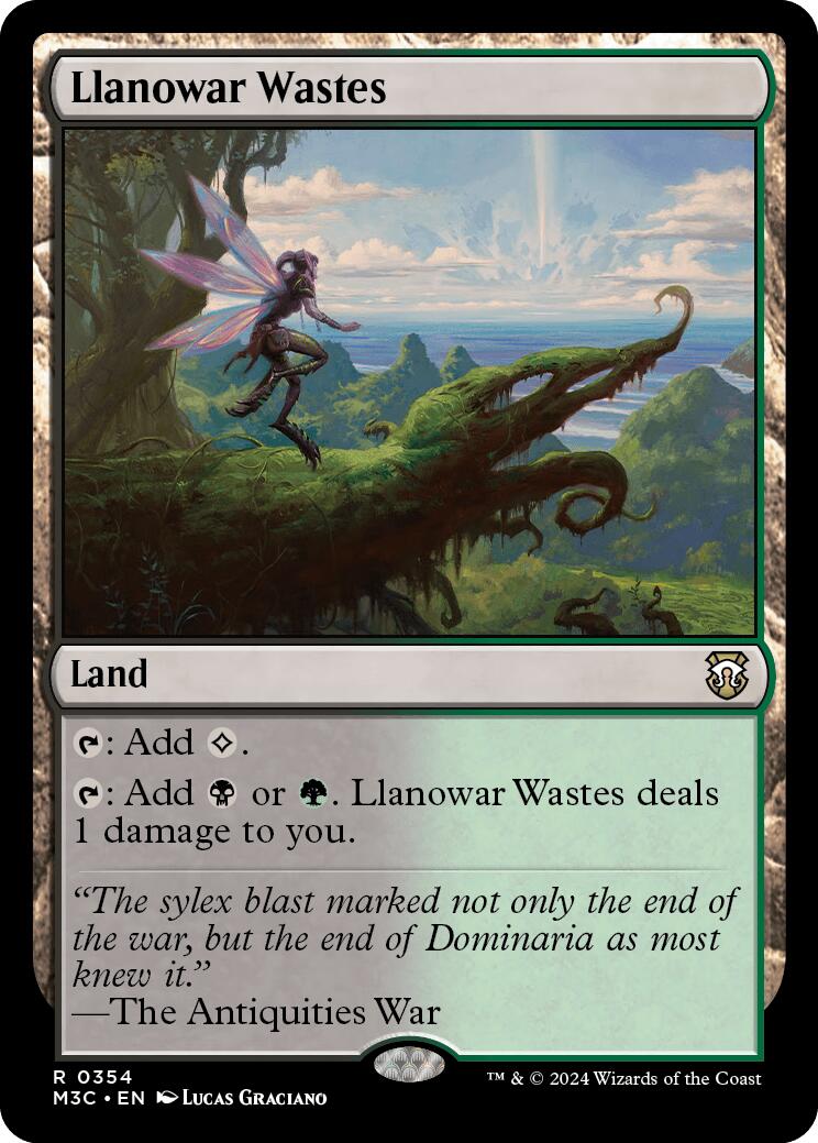 Llanowar Wastes [Modern Horizons 3 Commander] | Game Master's Emporium (The New GME)