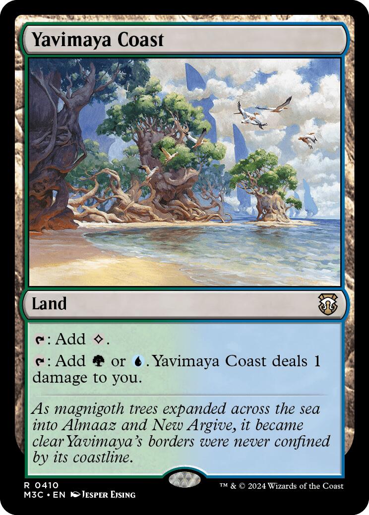 Yavimaya Coast [Modern Horizons 3 Commander] | Game Master's Emporium (The New GME)