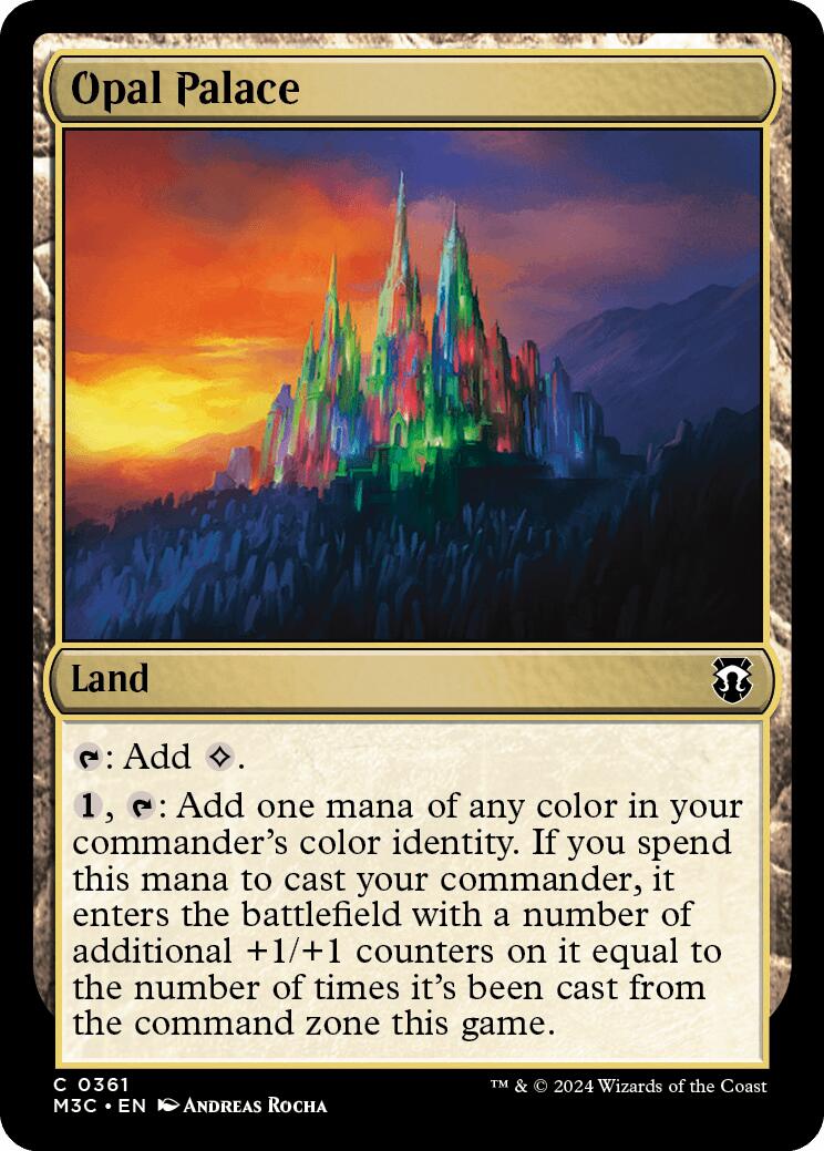 Opal Palace [Modern Horizons 3 Commander] | Game Master's Emporium (The New GME)