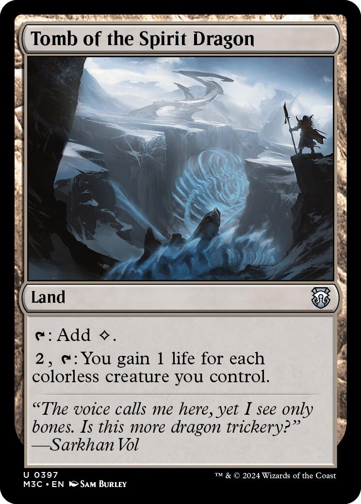 Tomb of the Spirit Dragon [Modern Horizons 3 Commander] | Game Master's Emporium (The New GME)