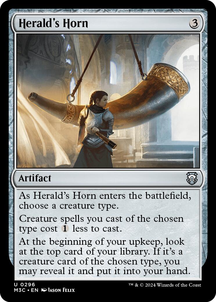 Herald's Horn [Modern Horizons 3 Commander] | Game Master's Emporium (The New GME)
