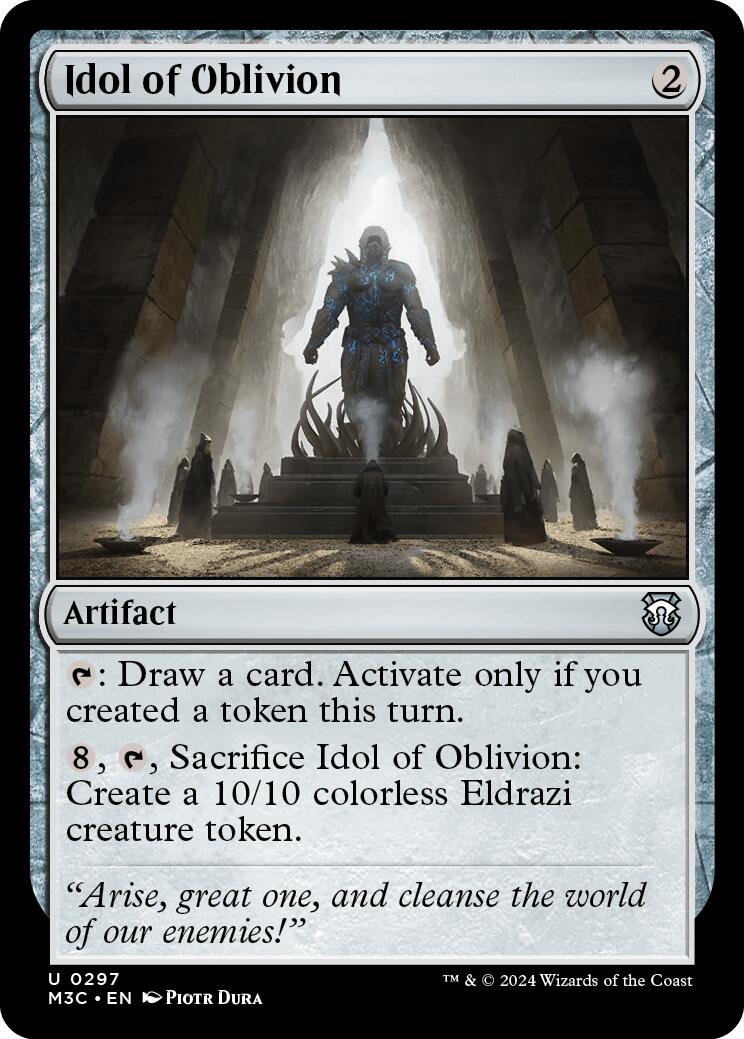 Idol of Oblivion [Modern Horizons 3 Commander] | Game Master's Emporium (The New GME)