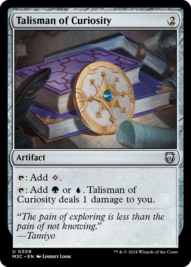 Talisman of Curiosity [Modern Horizons 3 Commander] | Game Master's Emporium (The New GME)