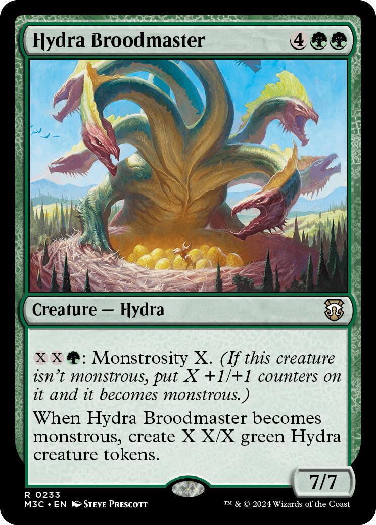 Hydra Broodmaster [Modern Horizons 3 Commander] | Game Master's Emporium (The New GME)