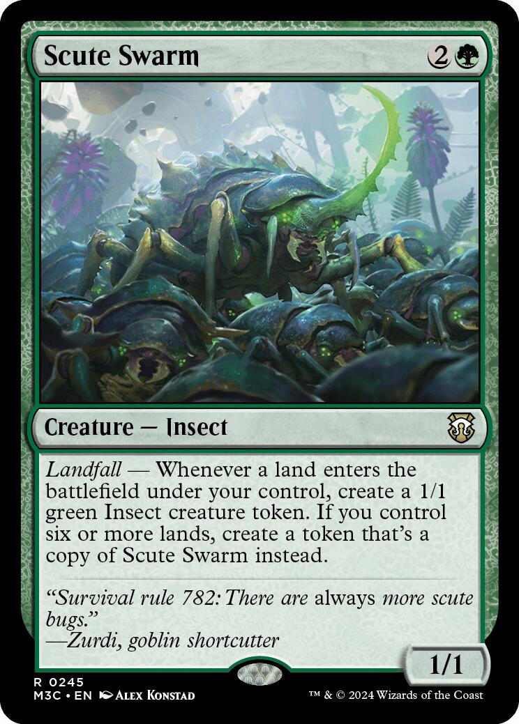 Scute Swarm [Modern Horizons 3 Commander] | Game Master's Emporium (The New GME)