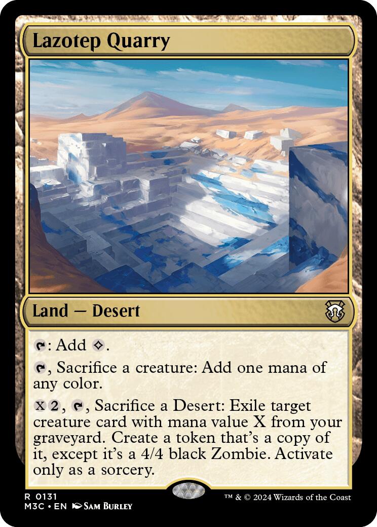 Lazotep Quarry [Modern Horizons 3 Commander] | Game Master's Emporium (The New GME)