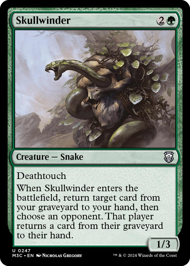 Skullwinder [Modern Horizons 3 Commander] | Game Master's Emporium (The New GME)