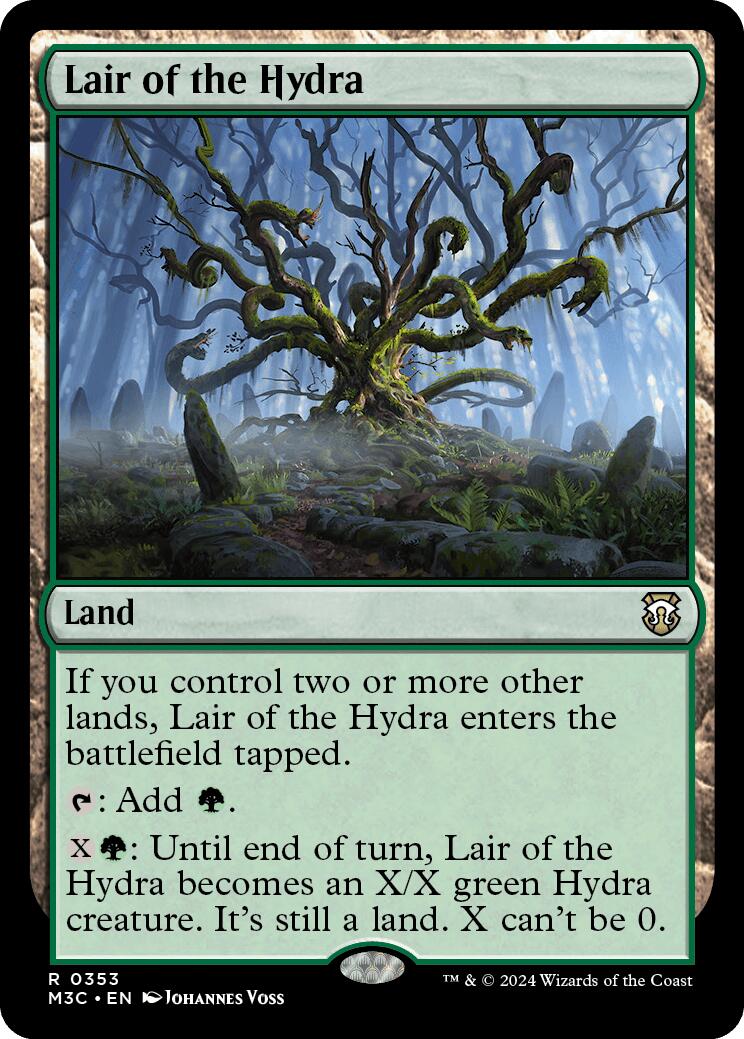 Lair of the Hydra [Modern Horizons 3 Commander] | Game Master's Emporium (The New GME)