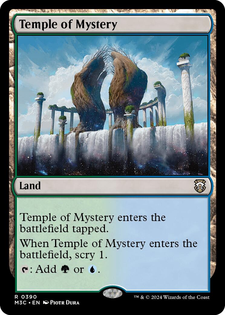 Temple of Mystery [Modern Horizons 3 Commander] | Game Master's Emporium (The New GME)