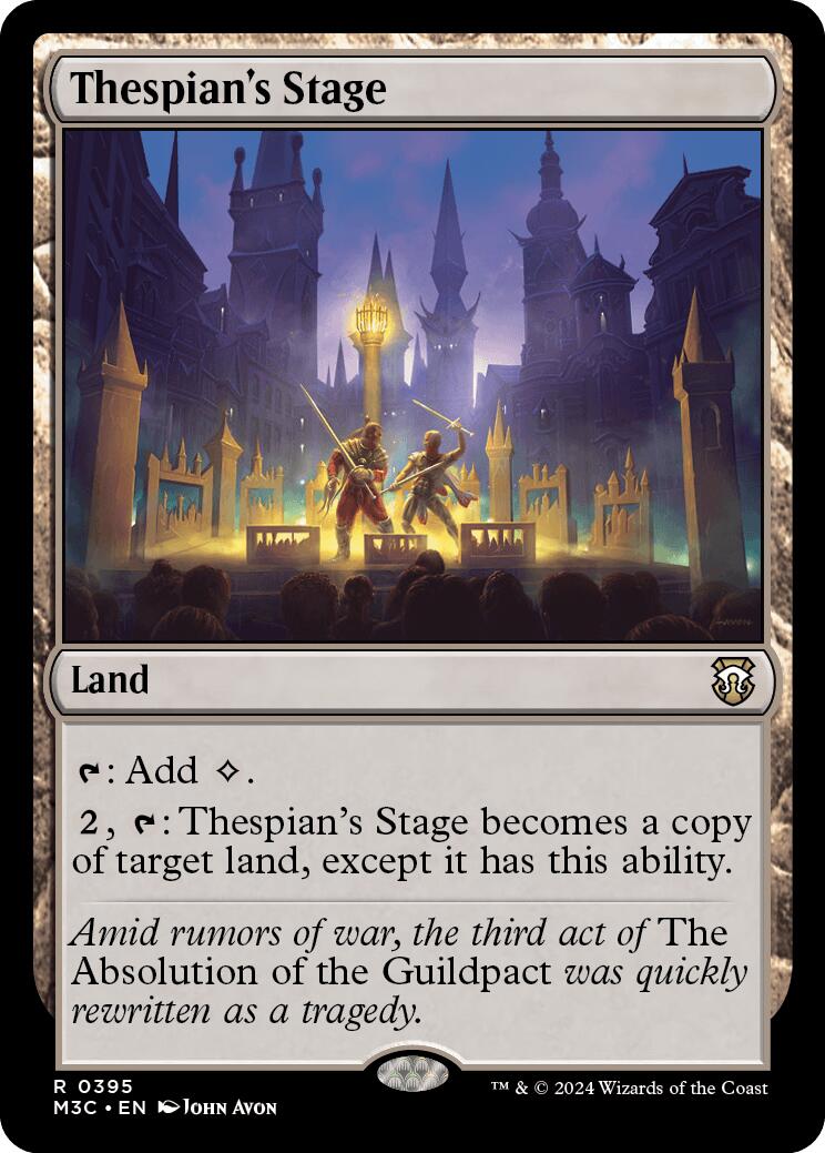Thespian's Stage [Modern Horizons 3 Commander] | Game Master's Emporium (The New GME)