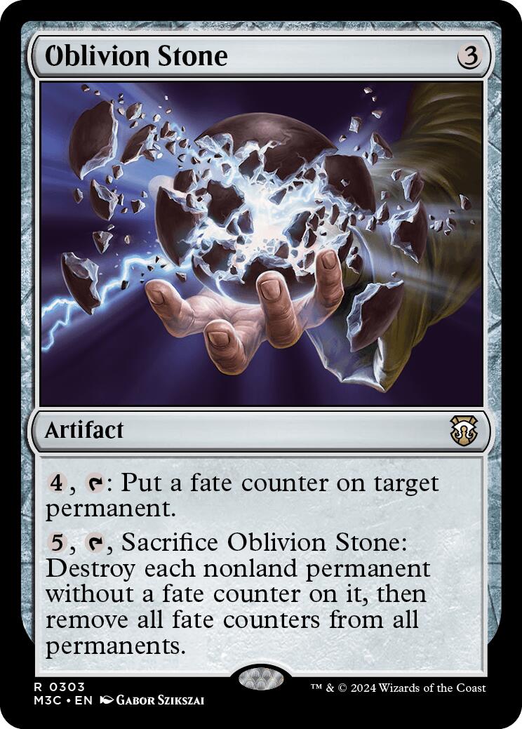 Oblivion Stone [Modern Horizons 3 Commander] | Game Master's Emporium (The New GME)