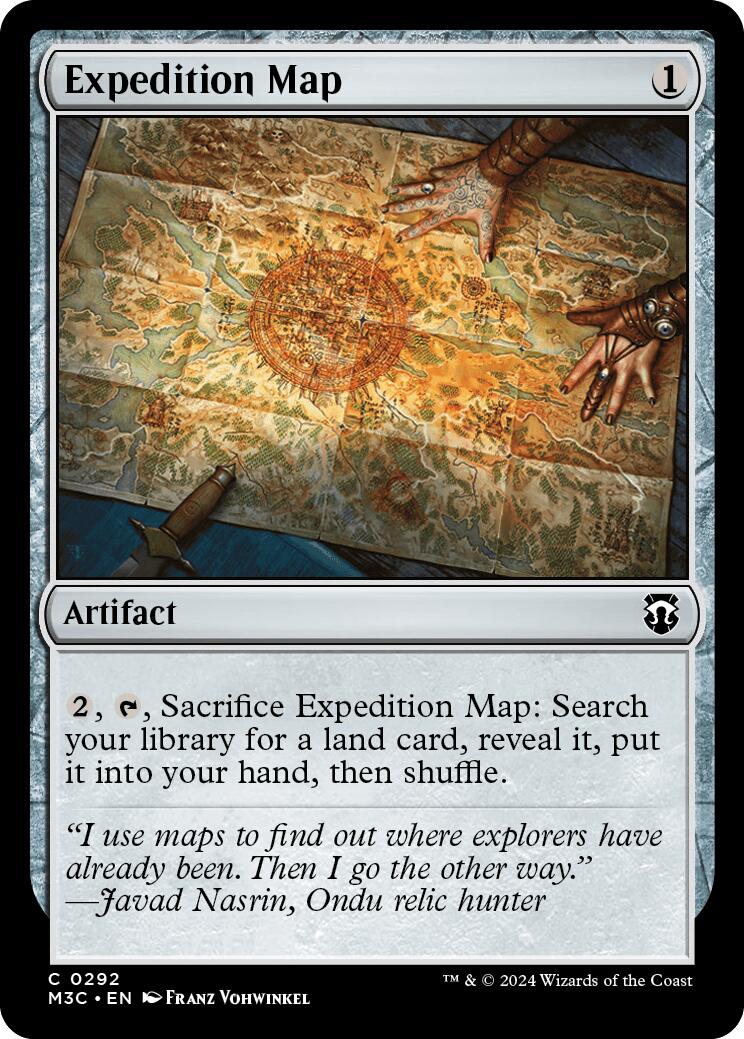 Expedition Map [Modern Horizons 3 Commander] | Game Master's Emporium (The New GME)