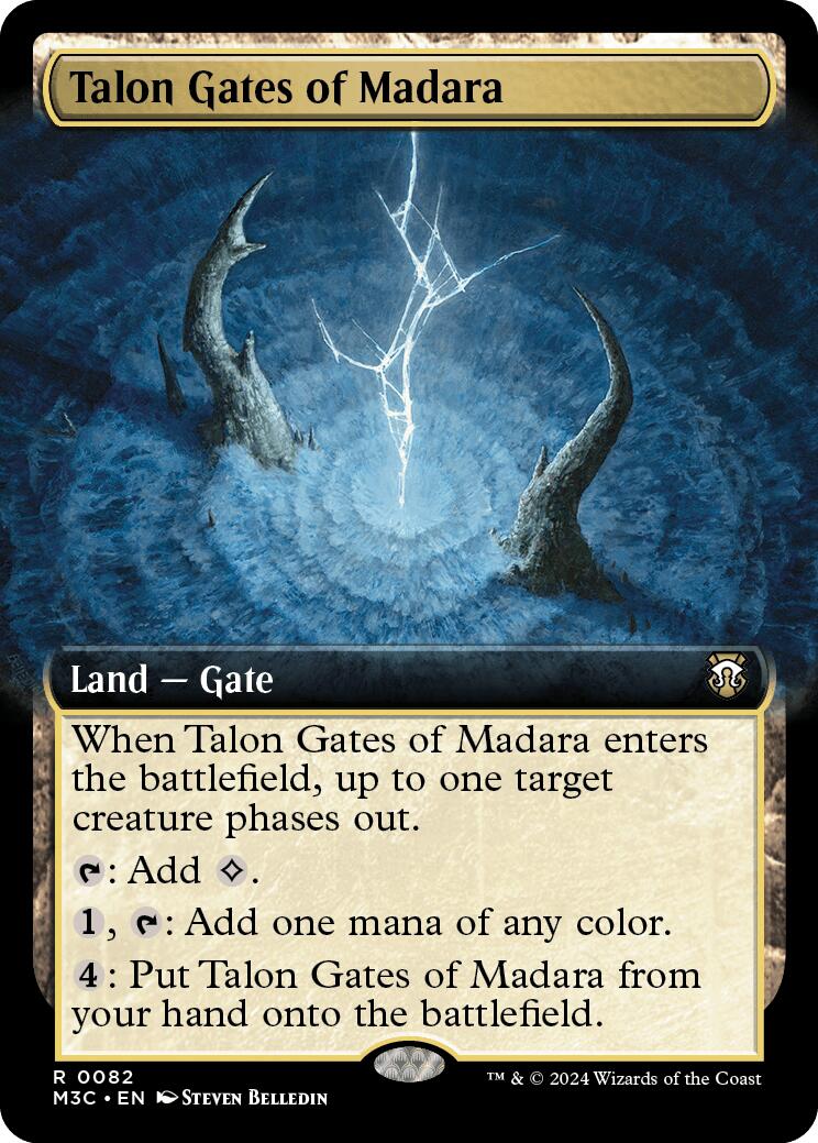 Talon Gates of Madara (Extended Art) [Modern Horizons 3 Commander] | Game Master's Emporium (The New GME)