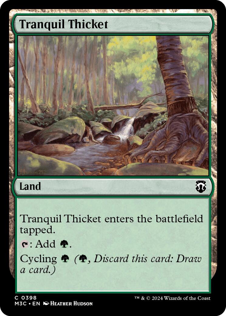 Tranquil Thicket [Modern Horizons 3 Commander] | Game Master's Emporium (The New GME)