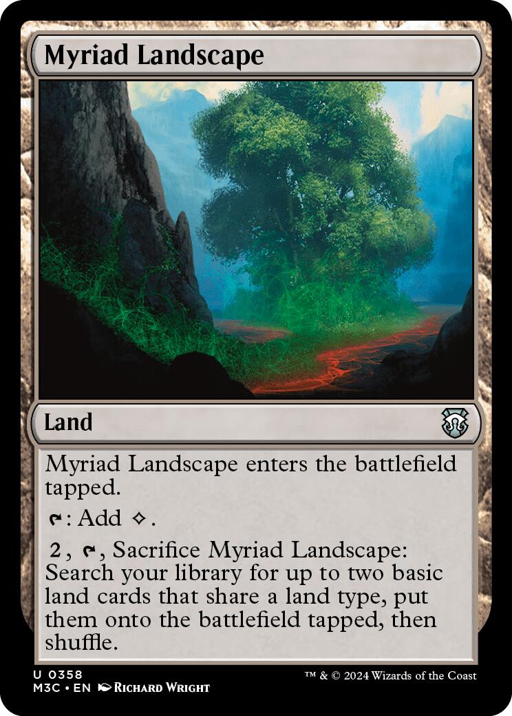 Myriad Landscape [Modern Horizons 3 Commander] | Game Master's Emporium (The New GME)