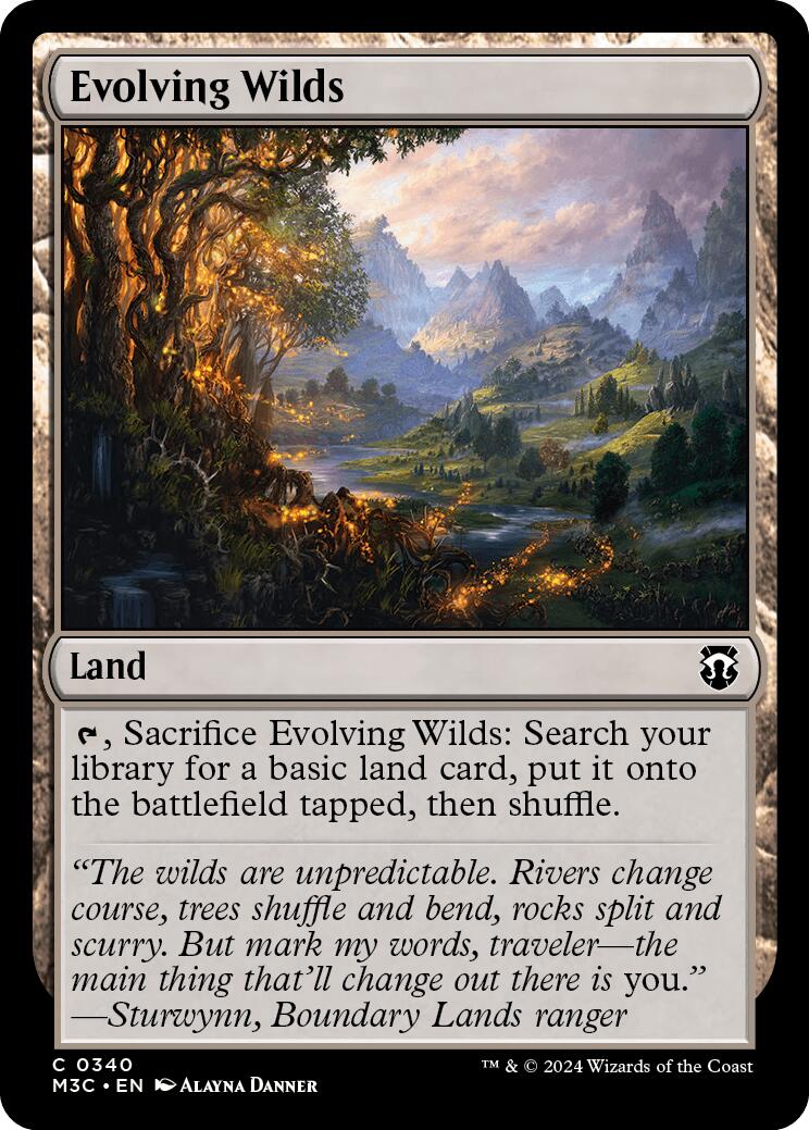 Evolving Wilds [Modern Horizons 3 Commander] | Game Master's Emporium (The New GME)