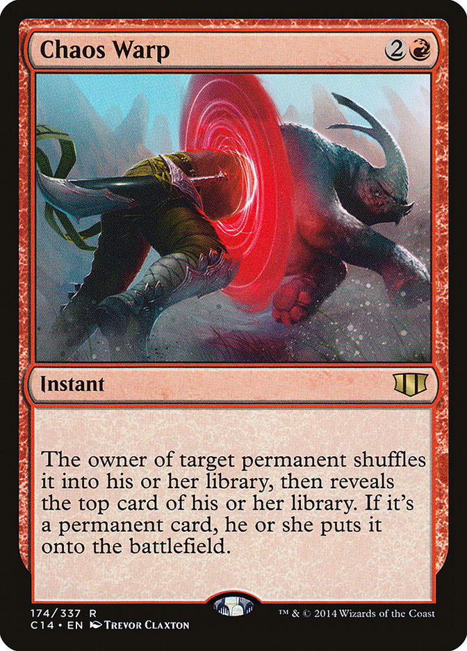 Chaos Warp [Commander 2014] | Game Master's Emporium (The New GME)