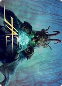 Masked Vandal Art Card (Gold-Stamped Signature) [Kaldheim Art Series] | Game Master's Emporium (The New GME)