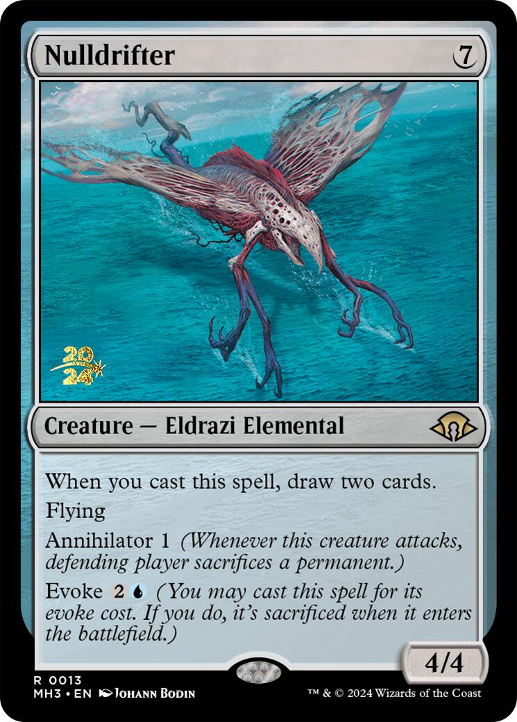 Nulldrifter [Modern Horizons 3 Prerelease Promos] | Game Master's Emporium (The New GME)