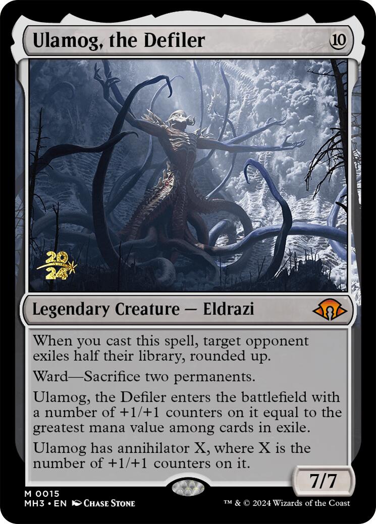 Ulamog, the Defiler [Modern Horizons 3 Prerelease Promos] | Game Master's Emporium (The New GME)