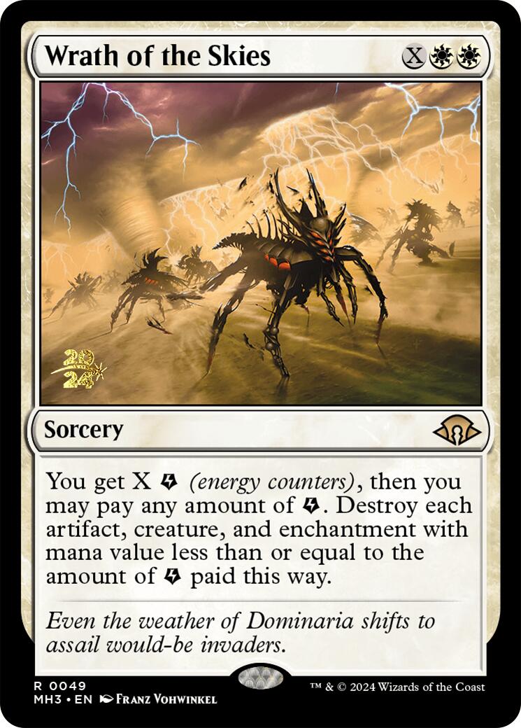 Wrath of the Skies [Modern Horizons 3 Prerelease Promos] | Game Master's Emporium (The New GME)