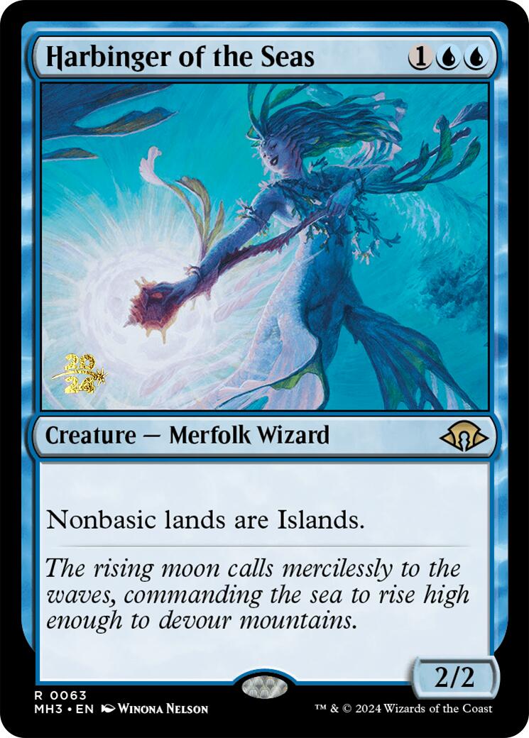Harbinger of the Seas [Modern Horizons 3 Prerelease Promos] | Game Master's Emporium (The New GME)