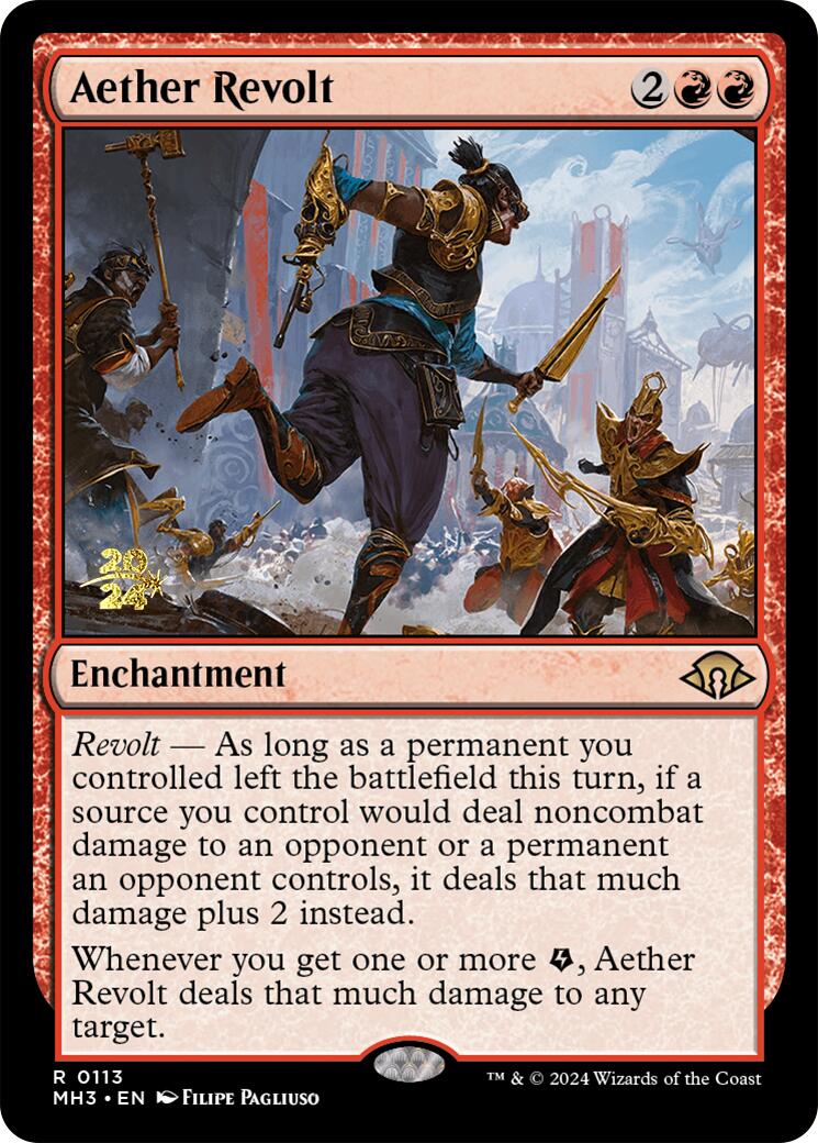 Aether Revolt [Modern Horizons 3 Prerelease Promos] | Game Master's Emporium (The New GME)