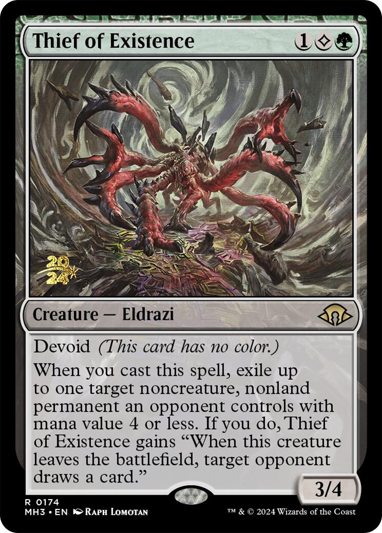 Thief of Existence [Modern Horizons 3 Prerelease Promos] | Game Master's Emporium (The New GME)