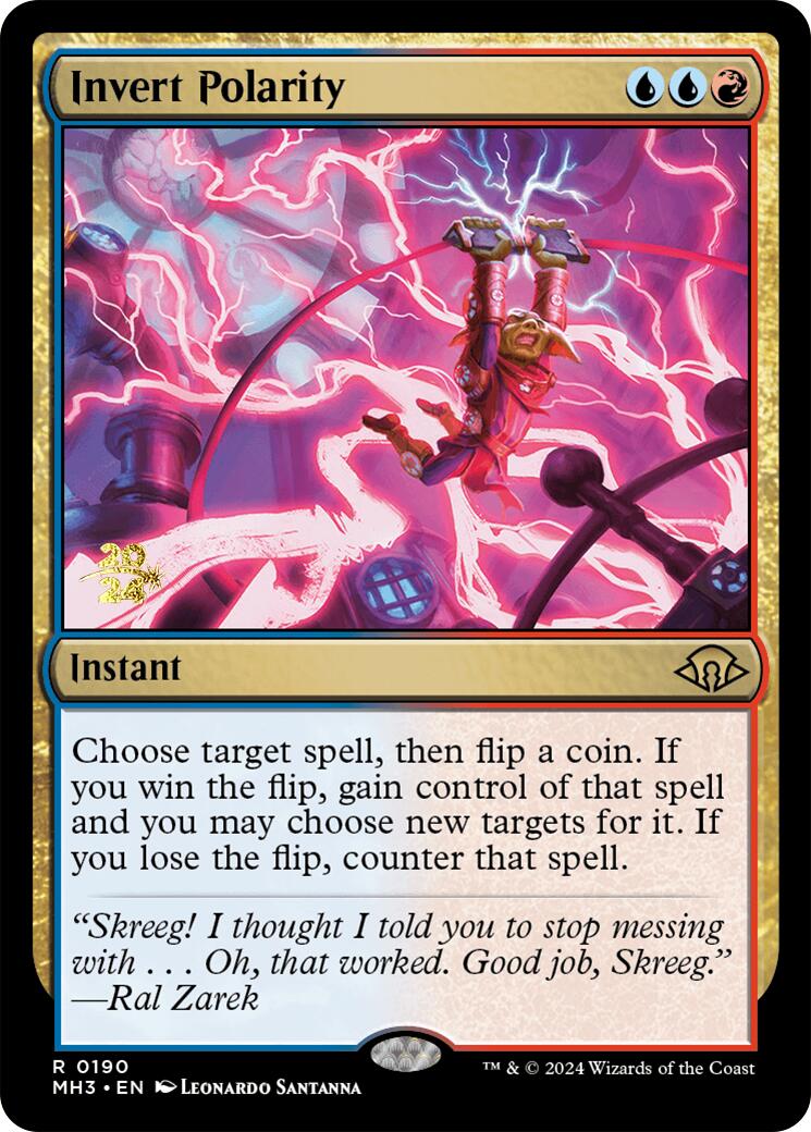 Invert Polarity [Modern Horizons 3 Prerelease Promos] | Game Master's Emporium (The New GME)