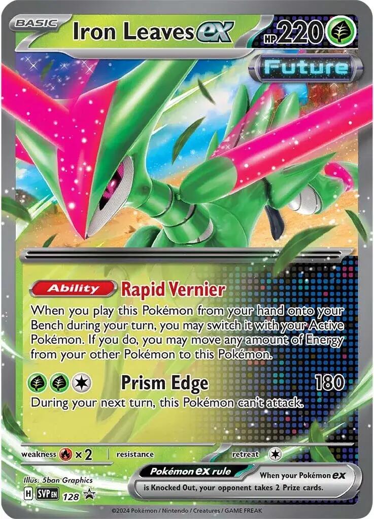 Iron Leaves ex (128) [Scarlet & Violet: Black Star Promos] | Game Master's Emporium (The New GME)