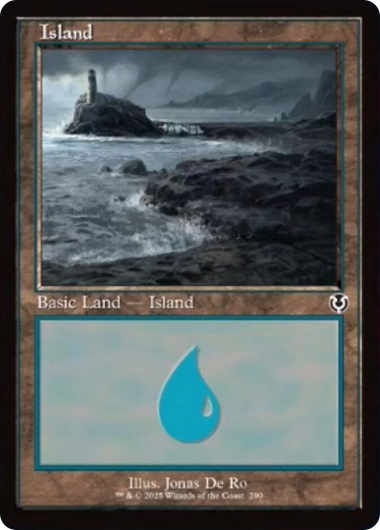 Island (290) (Retro Frame) [Innistrad Remastered] | Game Master's Emporium (The New GME)