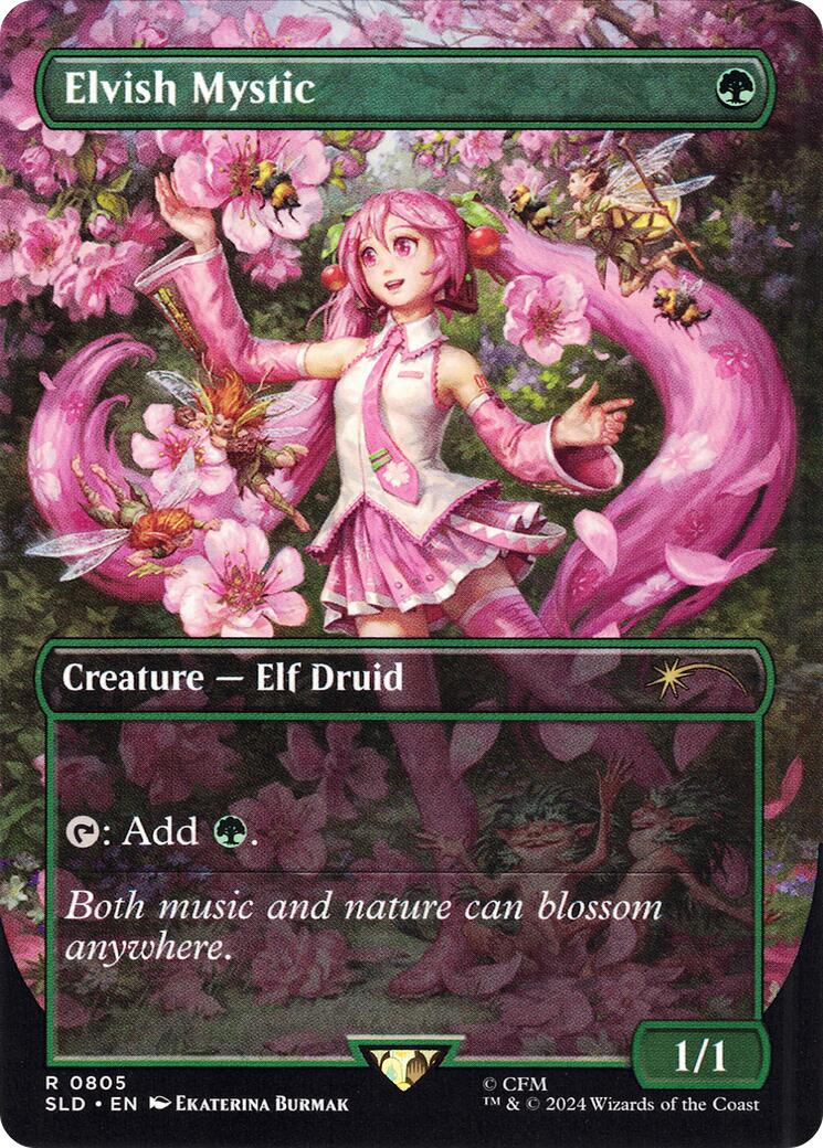 Elvish Mystic (0805) [Secret Lair Drop Series] | Game Master's Emporium (The New GME)