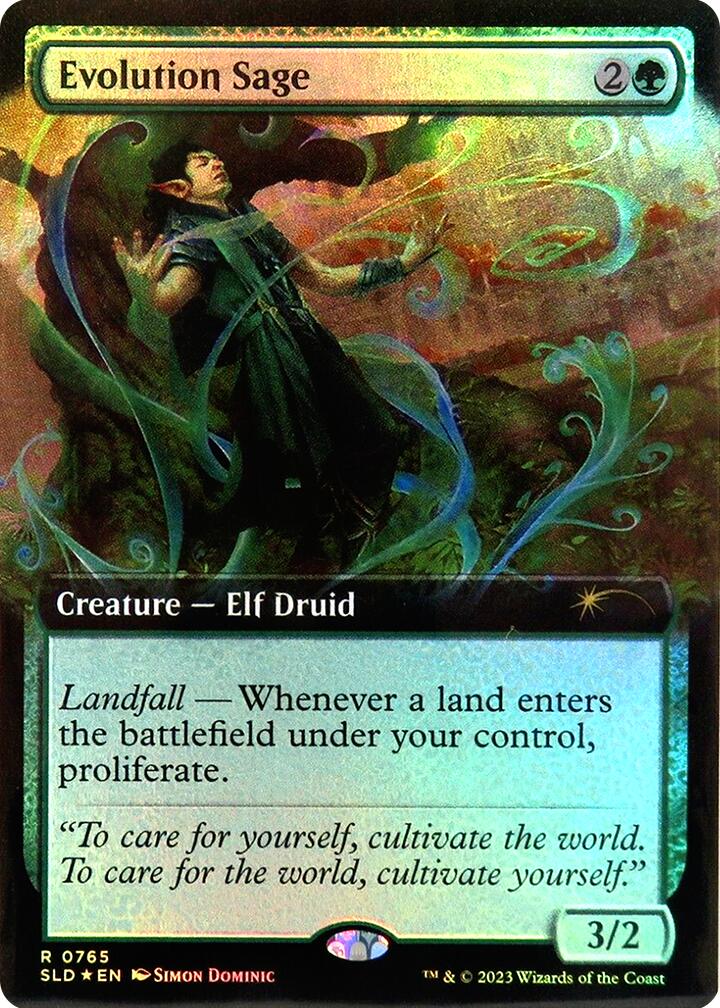 Evolution Sage (Extended Art) [Secret Lair Drop Series] | Game Master's Emporium (The New GME)