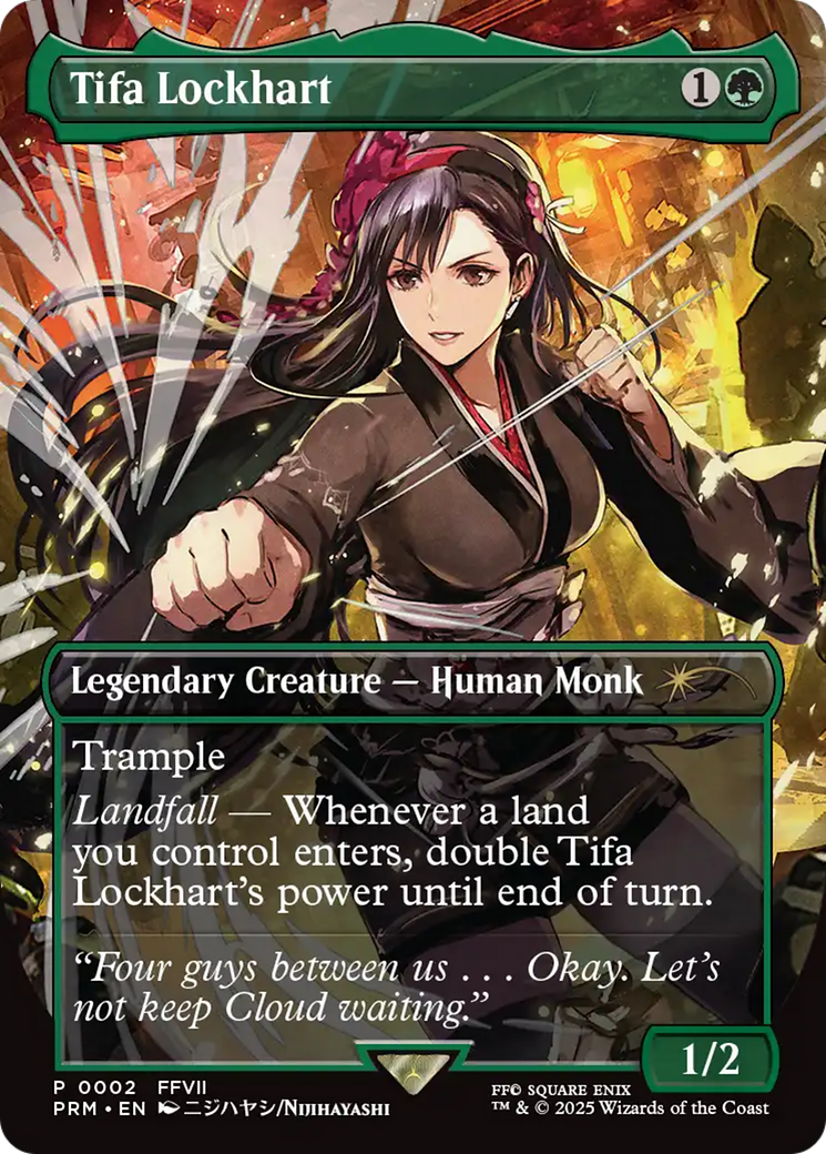 Tifa Lockhart (Borderless) [MagicFest 2025] | Game Master's Emporium (The New GME)