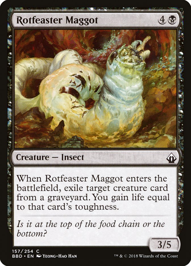Rotfeaster Maggot [Battlebond] | Game Master's Emporium (The New GME)
