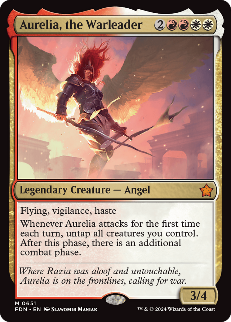 Aurelia, the Warleader [Foundations] | Game Master's Emporium (The New GME)