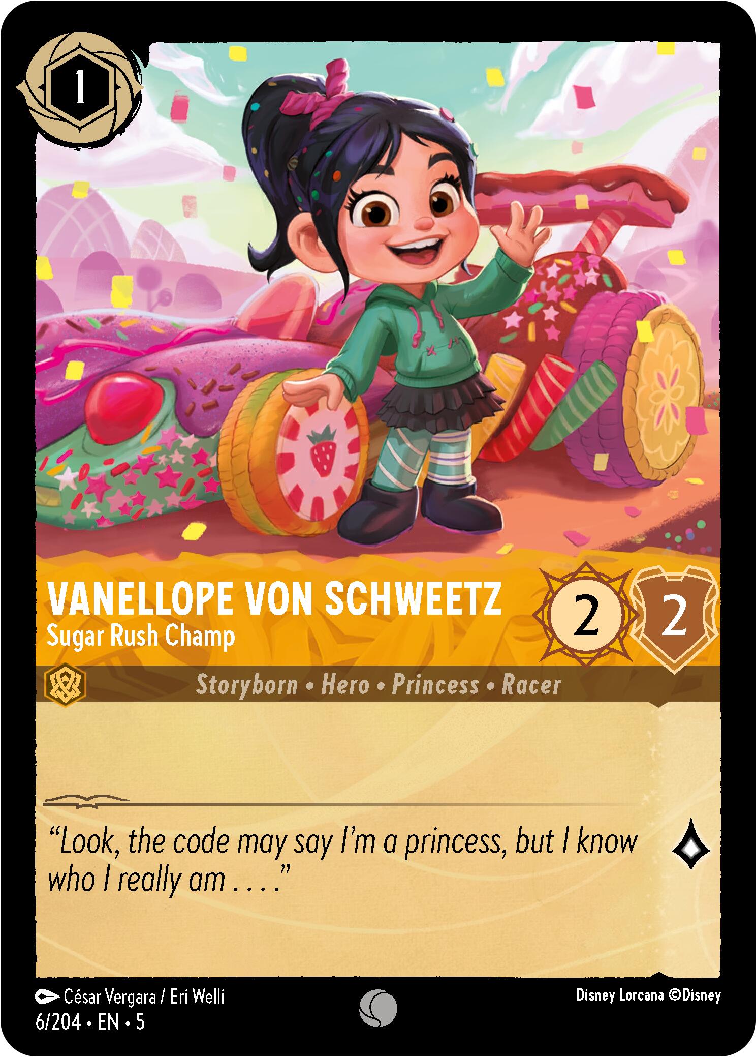 Vanellope von Schweetz - Sugar Rush Champ (6/204) [Shimmering Skies] | Game Master's Emporium (The New GME)