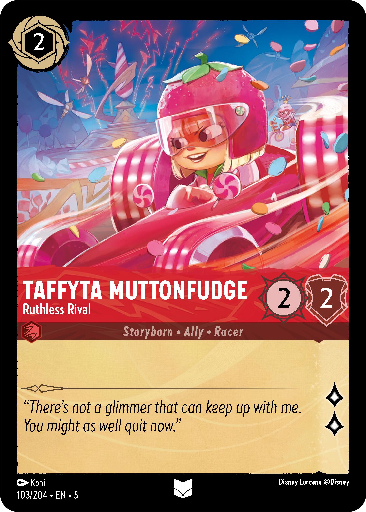 Taffyta Muttonfudge - Ruthless Rival (103/204) [Shimmering Skies] | Game Master's Emporium (The New GME)