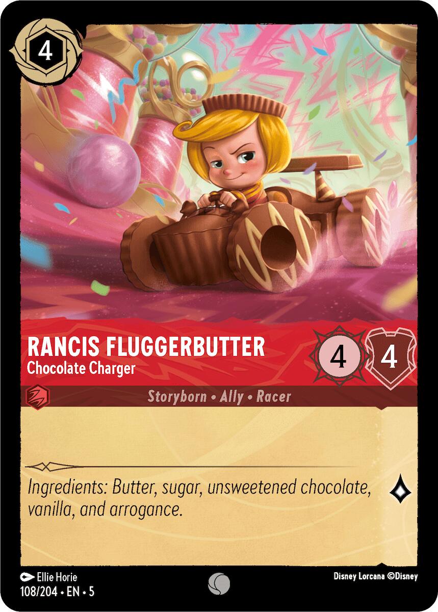 Rancis Fluggerbutter - Chocolate Charger (108/204) [Shimmering Skies] | Game Master's Emporium (The New GME)