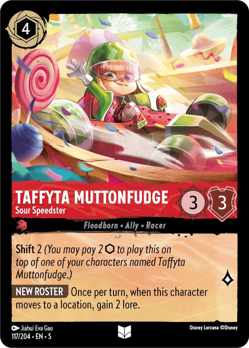Taffyta Muttonfudge - Sour Speedster (117/204) [Shimmering Skies] | Game Master's Emporium (The New GME)
