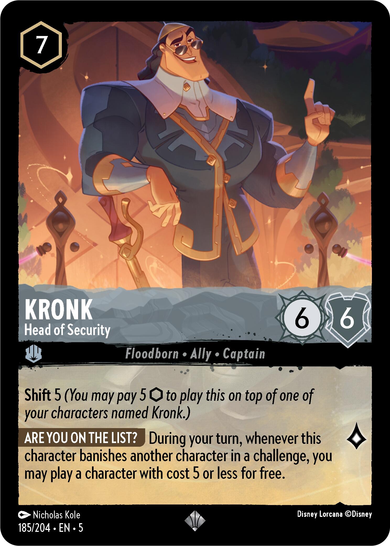 Kronk - Head of Security (185/204) [Shimmering Skies] | Game Master's Emporium (The New GME)
