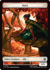 Ally (0004) // Soldier (0011) Double-Sided Token [Avatar: The Last Airbender Tokens] | Game Master's Emporium (The New GME)