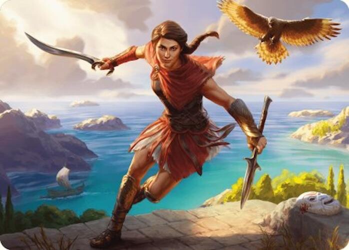 Kassandra, Eagle Bearer Art Card [Assassin's Creed Art Series] | Game Master's Emporium (The New GME)