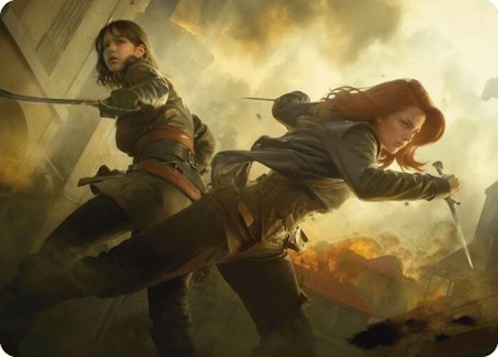 Mary Read and Anne Bonny Art Card [Assassin's Creed Art Series] | Game Master's Emporium (The New GME)