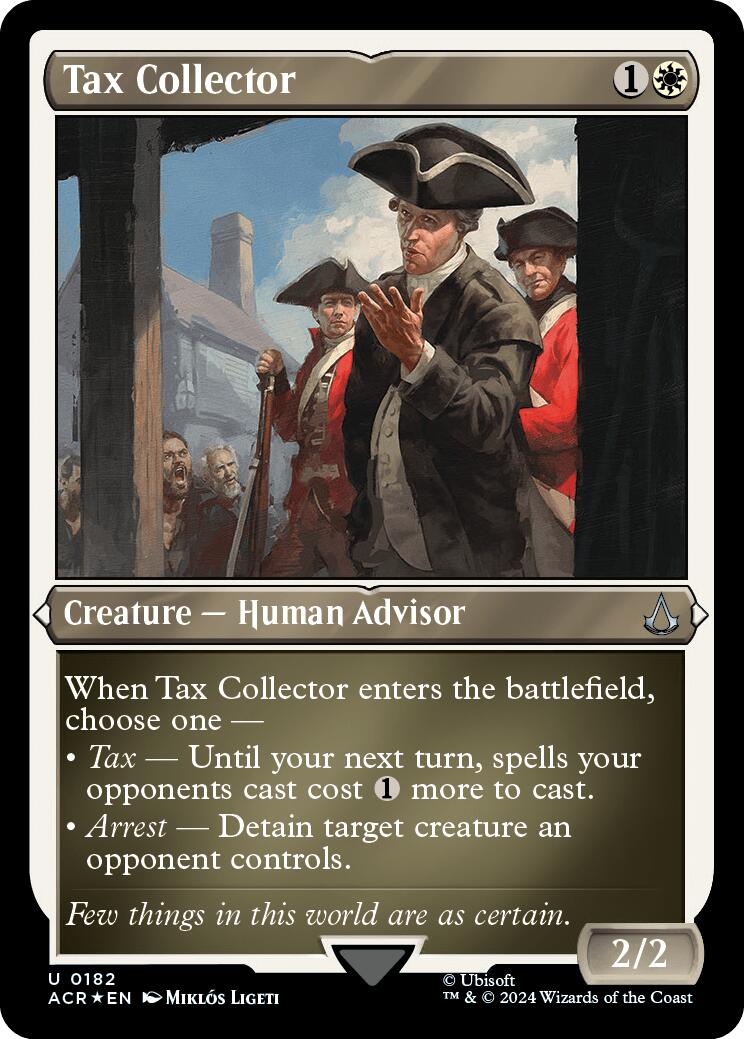 Tax Collector (Foil Etched) [Assassin's Creed] | Game Master's Emporium (The New GME)