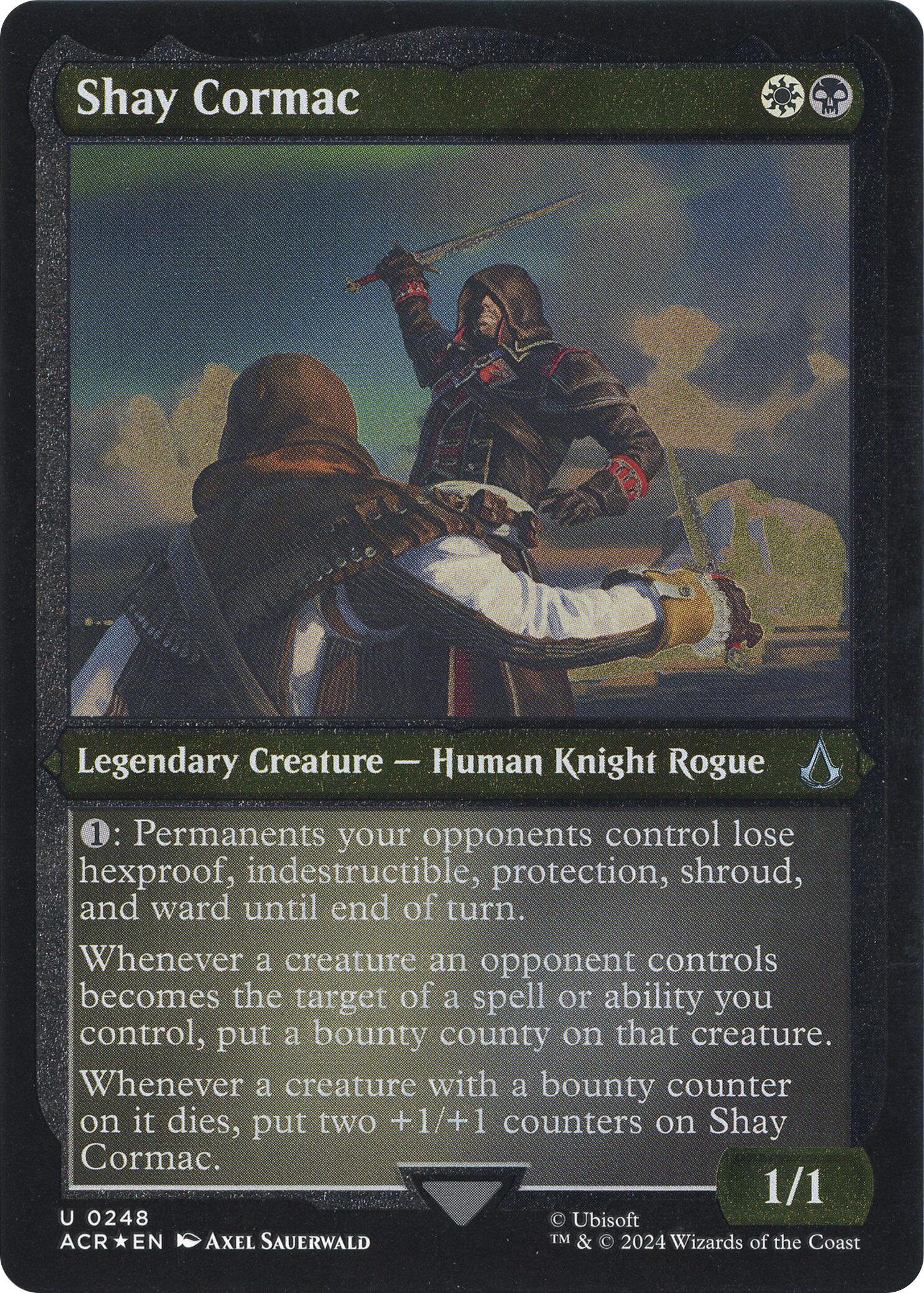 Shay Cormac (Foil Etched) [Assassin's Creed] | Game Master's Emporium (The New GME)