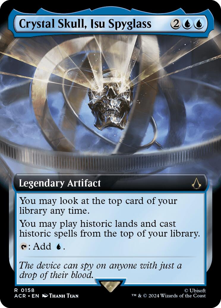 Crystal Skull, Isu Spyglass (Extended Art) [Assassin's Creed] | Game Master's Emporium (The New GME)